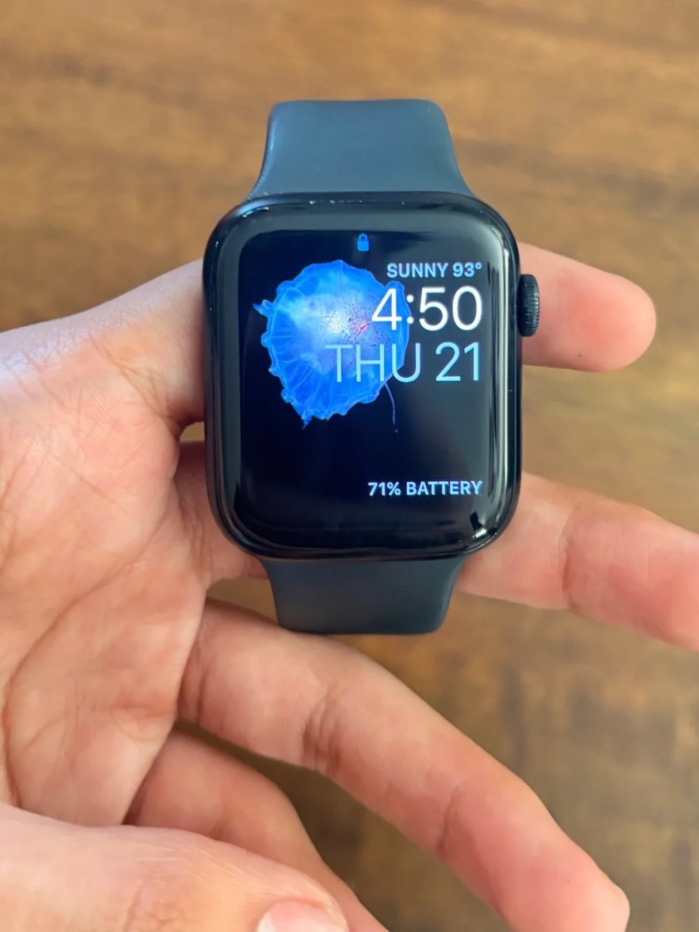 Apple Watch SE 2nd Gen in Black with Magnetic Charger